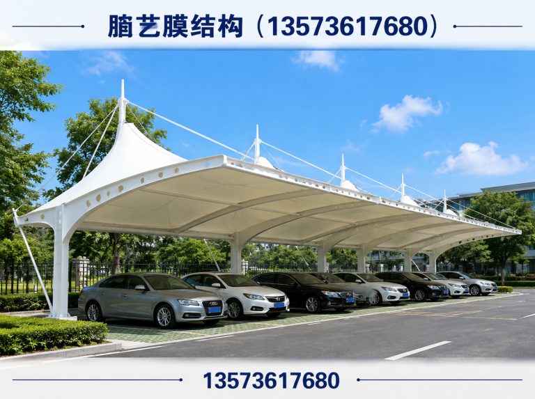 安丘市张拉膜景观展示图