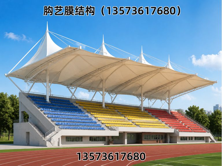 安丘市充电桩车棚展示图
